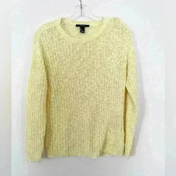 Forever 21 Womens Size Small Yellow Sweater Long sleeve - Picture 1 of 4